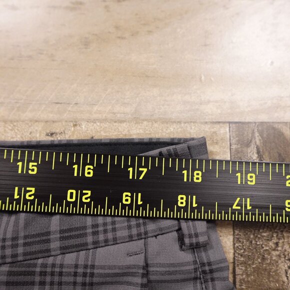 Nike Golf Tour Performance Dri-FIT Plaid Pants Men's 36x30 Gray - Picture 7 of 13